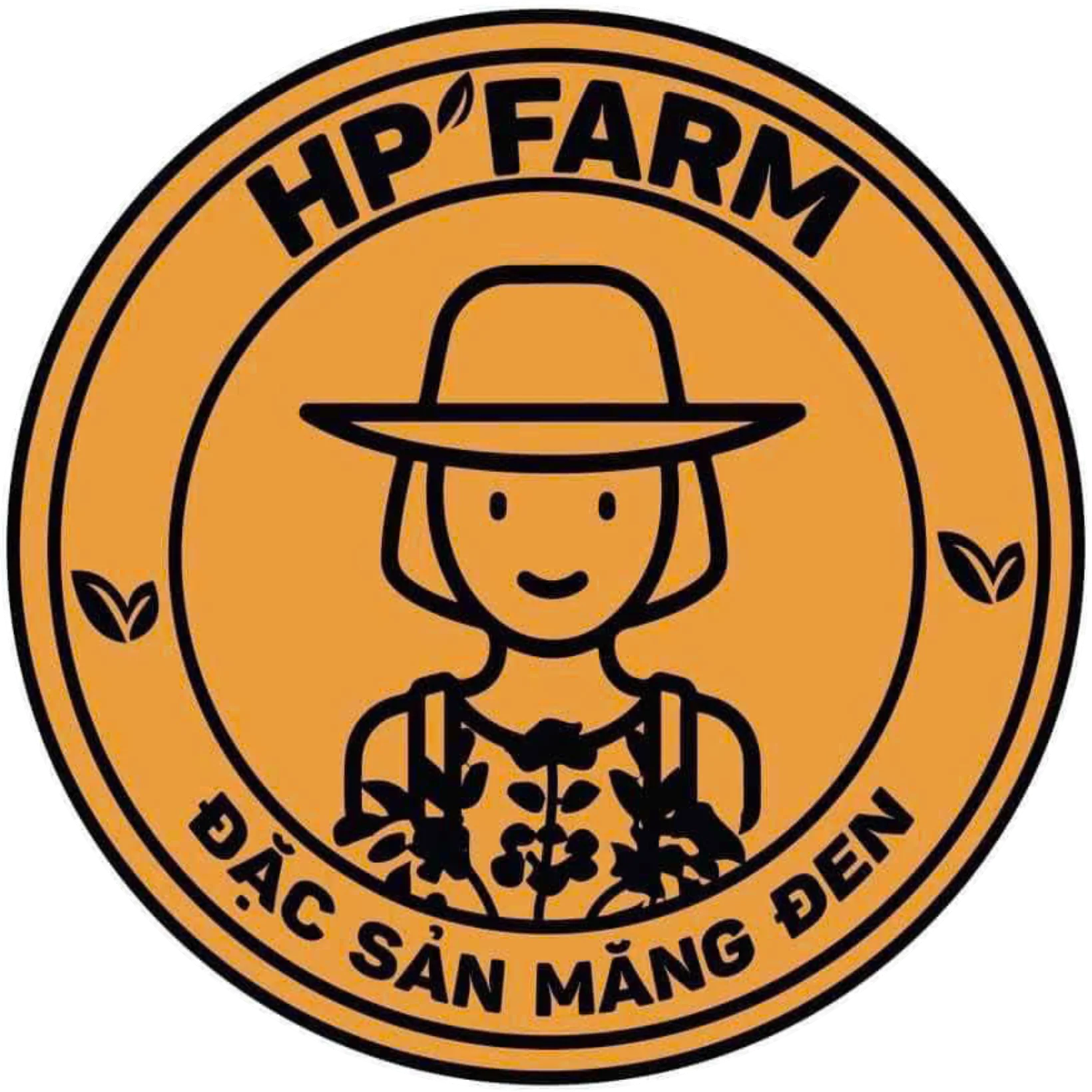 Logo ĐẶC SẢN MĂNG ĐEN - HP FARM